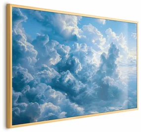 Plakat Ocean w powietrzu 30x21 cm z ramą złotą bez marginesu ARTGEIST B