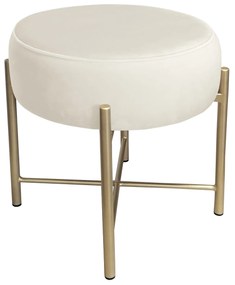 Taboret Pola noga metalowa złota MG50