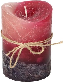 Świeca Dorotea 10cm cherry
