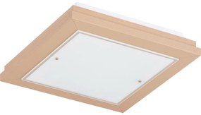 Argon 1871 - Lampa sufitowa TABOR 4xE27/15W/230V 52x52 cm beżowa