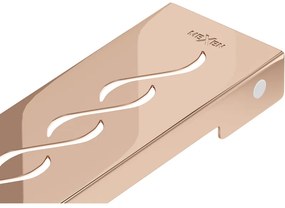 Mexen Flat M18 maskownica do odpływu liniowego 100 cm, różowe złoto - 1623100