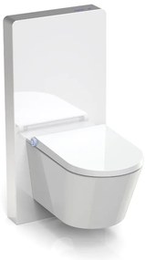 Kompletny zestaw WC 36: Toaleta myjąca Basic 1102Moduł sanitarny 805S z czujnikiem ruchu