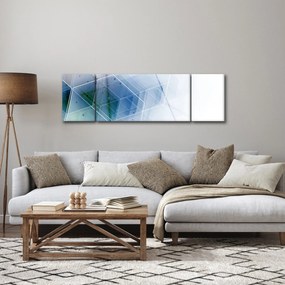 Obraz - Kształty geometryczne (170x50 cm)
