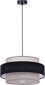 Lampa abażurowa wisząca boho nad stół A6-R26