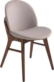 Krzesło z ekoskóry w kolorze ciemnej norek 4107 ANGEL CERDA