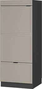 Szafka do mikrofalówki greybeige 60x58.1x153.6 fame-line