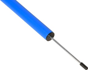 PawHut Tunel Agility i Słupki do Ćwiczeń dla Psów Zestaw Treningowy Sport dla Zwierząt 60x148cm Żółty Niebieski | Aosom PL