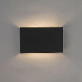 Nowoczesna lampa ścienna czarna - Otan Nowoczesny Oswietlenie wewnetrzne