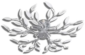 Biała lampa sufitowa w kształcie liści - E996-Tava