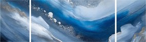 Obraz - Abstrakcja oceanu (170x50 cm)