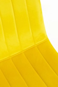 Zestaw 4 Krzese Liny Aksamitne