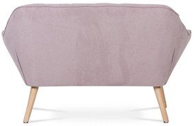 Dwuosobowa sofa AK-322 PINK2, różowa