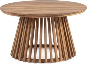 Okrągły stolik ogrodowy z litego drewna akacjowego ø 70 cm Rodano – Bizzotto