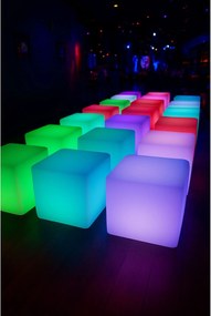 Świecąca kula LED 50 cm – 18 RGB + 12 białe