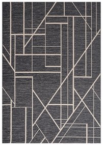 Dywan Velvet beige/petrol blue 160x230cm