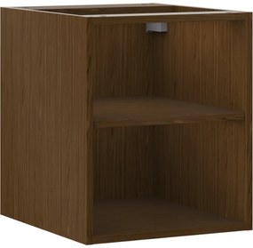 Mexen Box-A szafka otwarta z półką 40 cm, orzech - 91AX2-0400-470-0-86