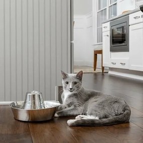 PetSafe® Seaside Fontanna ze stali nierdzewnej 1,8l