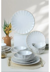 Ceramiczny zestaw talerzy 24 szt. – Hermia