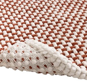 Dywanik łazienkowy w kolorze terakoty 50x80 cm Rafael – douceur d'intérieur