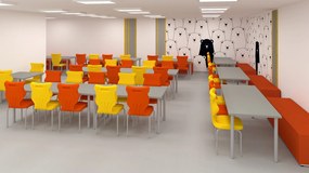 Krzesło szkolne dla ucznia Spider rozmiar 4-6