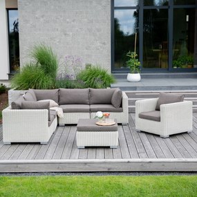 Zestaw mebli ogrodowych z technorattanu Dorothee PATIO