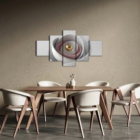 Obraz - Złota perła (125x70 cm)
