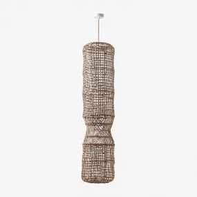 Lampa Sufitowa Aleida Naturalny - Biała & ↑130 Cm Aleida - Sklum