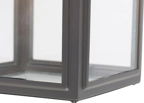 Inteligentna lampa ścienna zewnętrzna szara w komplecie z Wi-Fi G95 - Sutton down