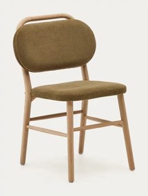 Krzesła w kolorze khaki zestaw 2 szt. Helda – Kave Home