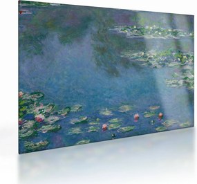 Obraz na szkle - Claude Monet, Water Lilies, reprodukcje (70x50 cm)