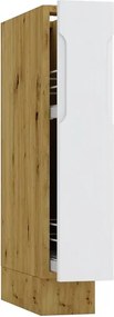 Szafka cargo 15 cm dąb artisan + szary A7-F21