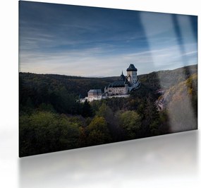 Obraz na szkle - Karlštejn (70x50 cm)
