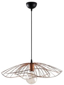 Lampa wisząca w kolorze miedzi ø 50 cm Tel – Opviq lights