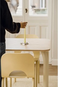 Stół z blatem w dekorze dębu 80x140 cm Meko – noo.ma