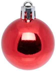 Bombki choinkowe nietłukące, 60 sztuk