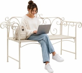 Metalowa ławka ogrodowa R2-N64