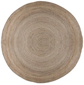 Naturalny okrągły dywan z juty ø 133 cm Capri – Flair Rugs