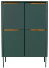 Zielona komoda Tenzo Switch, 90x128 cm