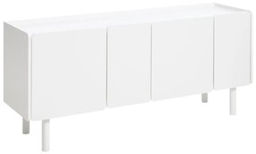 Biała komoda 160x70x45 cm Bera – Unique Furniture