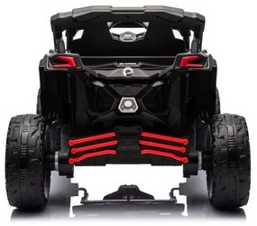 Baby Mix Elektryczny samochód dla dzieci Buggy Hornet, czerwony