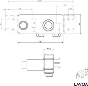 Korpus do montażu naściennego