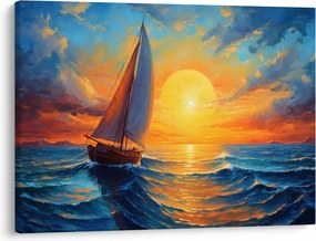 Obraz - Żaglówki (70x50 cm)