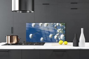 Panel Szklany do Kuchni Letnia Natura W Kwiatach