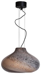 ByRydens 4202280-5507 - Lampa wisząca na przewodzie MIRA 1xE27/5W/230V brązowa