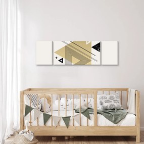 Obraz - Kształty geometryczne N⁰4 (170x50 cm)