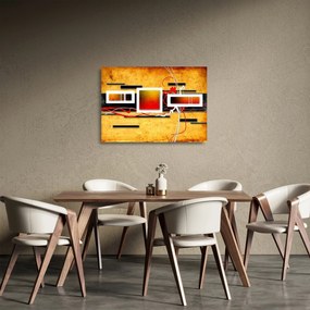 Obraz na szkle - Abstrakcja (70x50 cm)