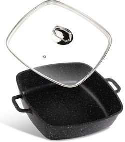 Lamart LT1288 naczynie żaroodporne Cast, 28 x 28cm, czarne