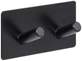 Haczyk samoprzylepny STIKY+ 2 wieszaki, stal nierdzewna, 9 x 3,5 x 4,5 cm