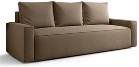 Brązowy minimalistyczny narożnik rozkładany M9-L11