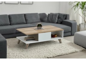Stolik konferencyjny Sumer White and Oak